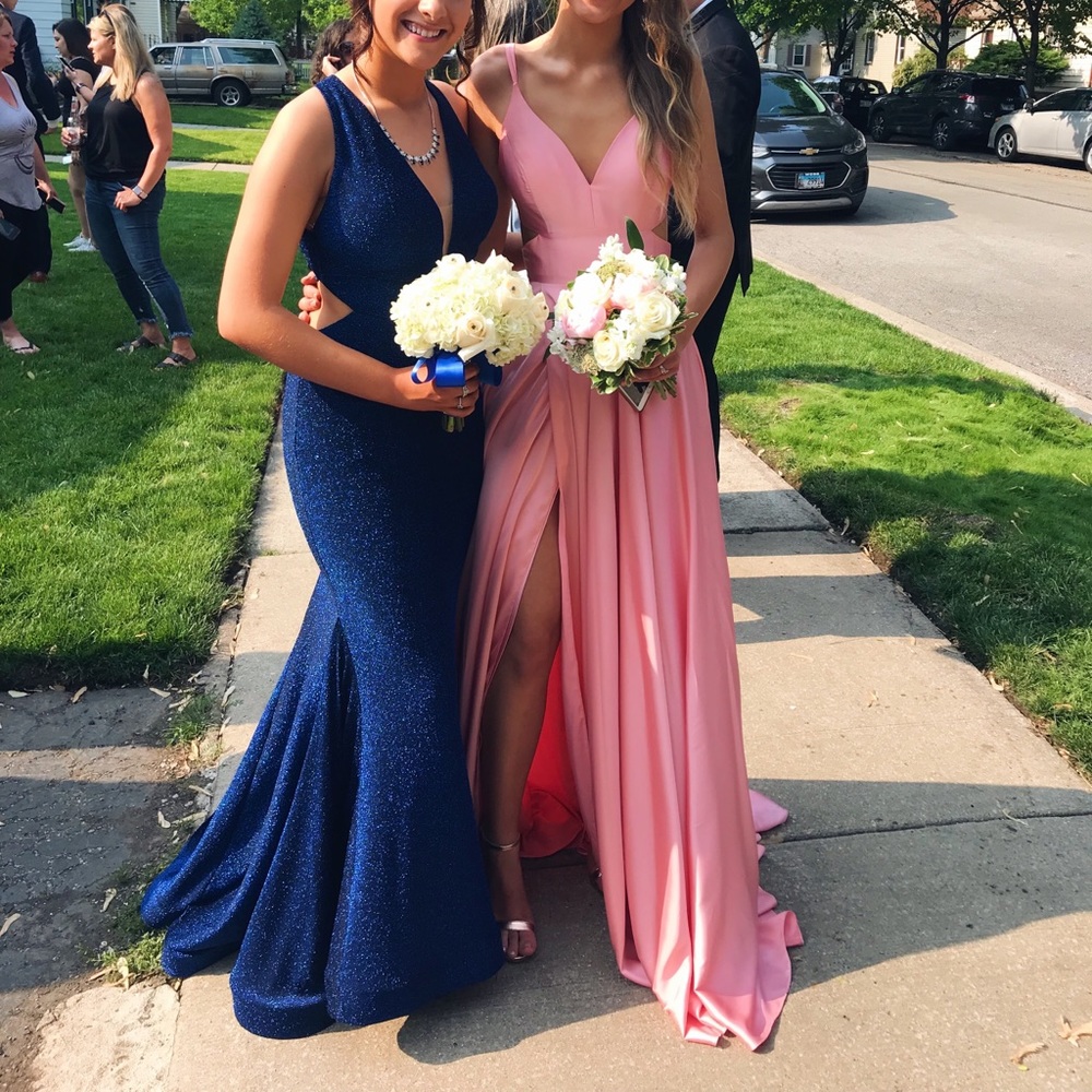 PINK PROM DRESS